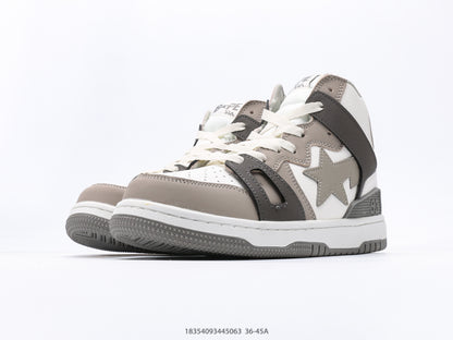 Bape-Shoes High top casual sports skateboard board shoes