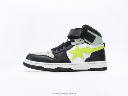 Bape-Shoes High top casual sports skateboard board shoes