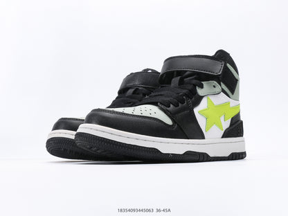 Bape-Shoes High top casual sports skateboard board shoes