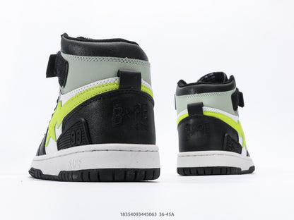 Bape-Shoes High top casual sports skateboard board shoes