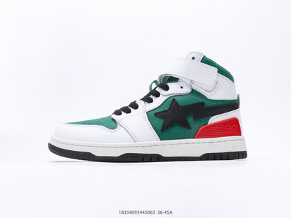 Bape-Shoes High top casual sports skateboard board shoes