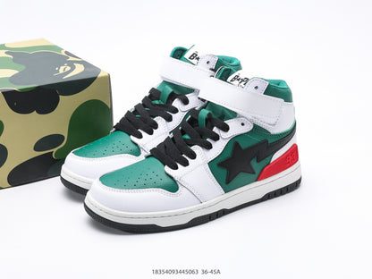 Bape-Shoes High top casual sports skateboard board shoes
