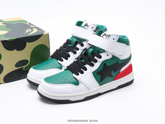 Bape-Shoes High top casual sports skateboard board shoes