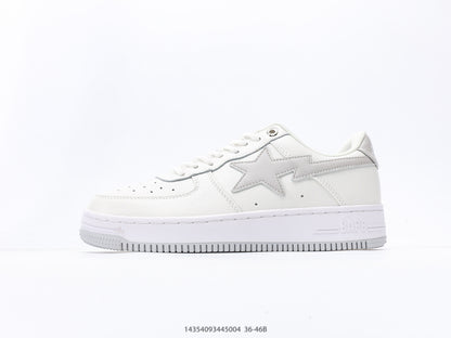 Bape-Shoes Classic Low cut Sports Leisure Board Shoes