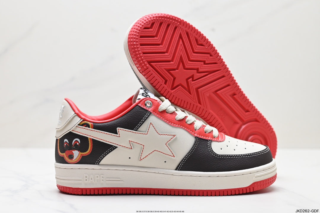 Bape-Shoes casual sports skateboard board shoes