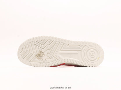 Bape-Shoes Classic Lacquer Leather Low cut Sports Leisure Board Shoes