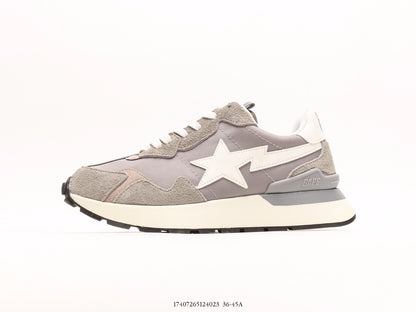 Bape-Shoes Classic Low cut Sports and Leisure Board Shoes