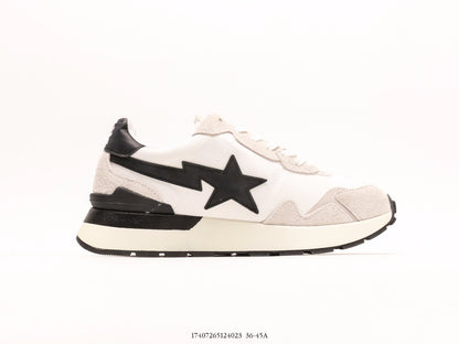 Bape-Shoes Classic Low cut Sports and Leisure Board Shoes