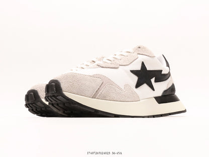 Bape-Shoes Classic Low cut Sports and Leisure Board Shoes