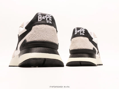 Bape-Shoes Classic Low cut Sports and Leisure Board Shoes