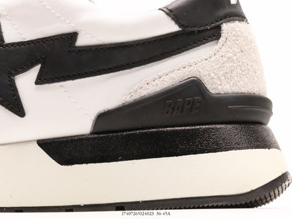 Bape-Shoes Classic Low cut Sports and Leisure Board Shoes