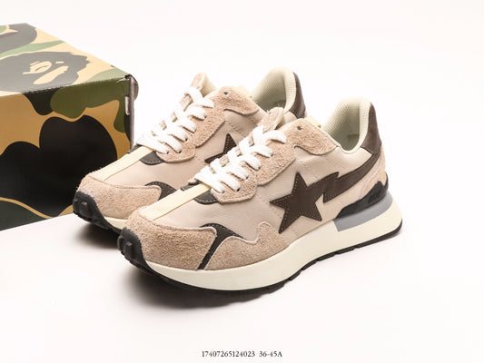 Bape-Shoes Classic Low cut Sports Leisure Board Shoes