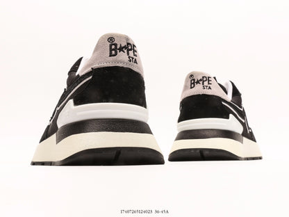 Bape-Shoes Classic Low cut Sports Leisure Board Shoes
