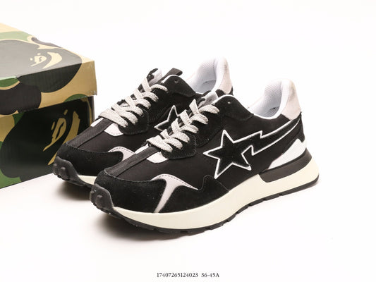 Bape-Shoes Classic Low cut Sports Leisure Board Shoes