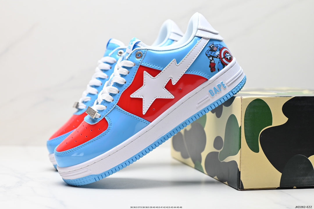 Bape-Shoes Low Cut Casual Sports Shoes