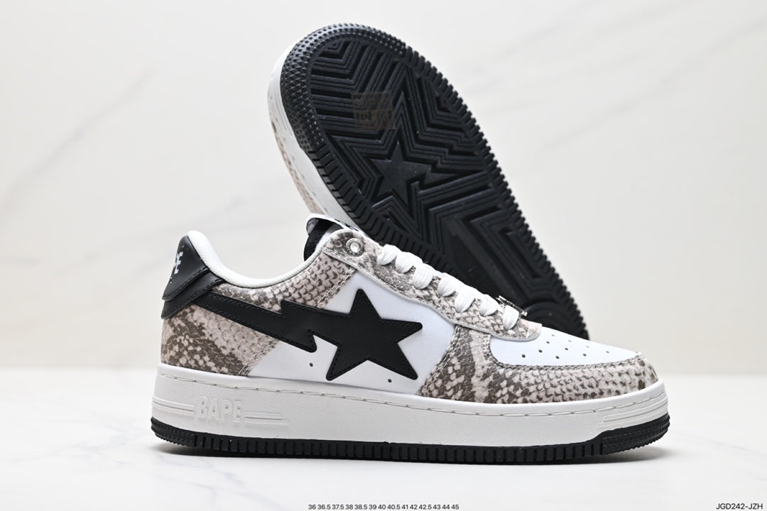 Bape-Shoes Low Cut Casual Sports Shoes