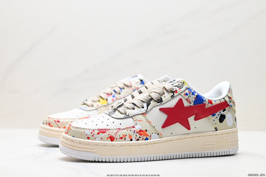 Bape-Shoes Low Cut Casual Sports Shoes