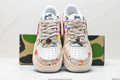 Bape-Shoes Low Cut Casual Sports Shoes