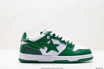 Bape-Shoes Low Cut Casual Sports Shoes