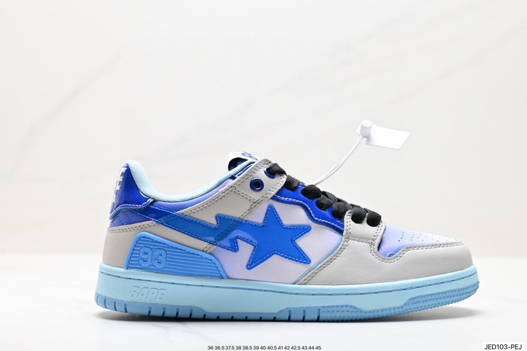 Bape-Shoes Low Cut Casual Sports Shoes