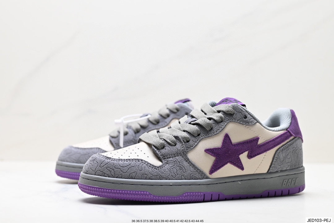 Bape-Shoes Low Cut Casual Sports Shoes