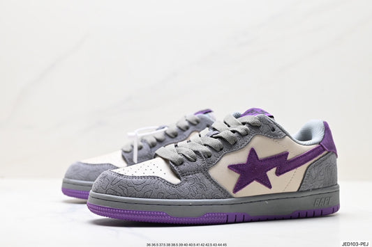 Bape-Shoes Low Cut Casual Sports Shoes