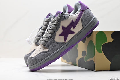 Bape-Shoes Low Cut Casual Sports Shoes