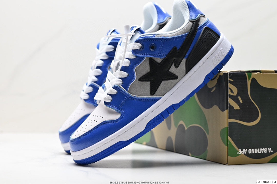 Bape-Shoes Low Cut Casual Sports Shoes
