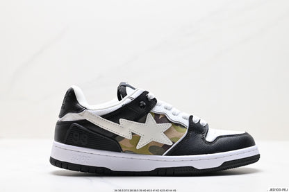 Bape-Shoes Low Cut Casual Sports Shoes