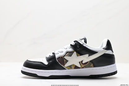 Bape-Shoes Low Cut Casual Sports Shoes