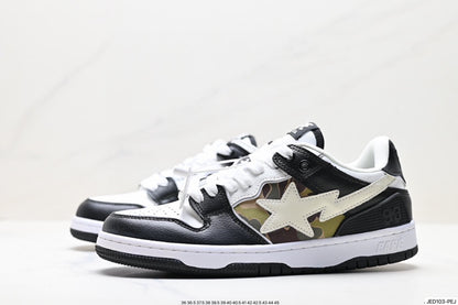 Bape-Shoes Low Cut Casual Sports Shoes