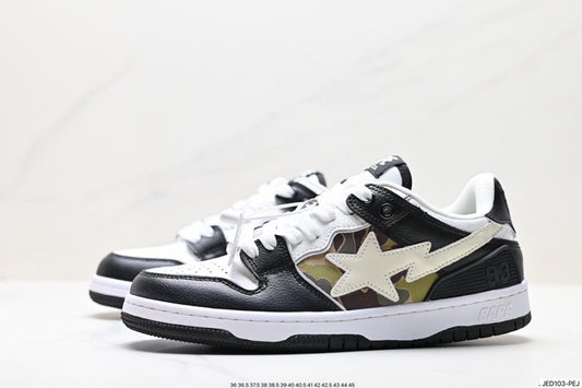 Bape-Shoes Low Cut Casual Sports Shoes