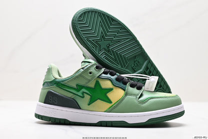 Bape-Shoes Low Cut Casual Sports Shoes