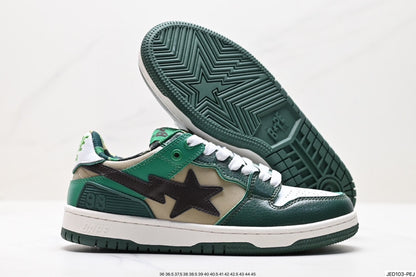 Bape-Shoes Low Cut Casual Sports Shoes