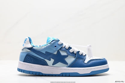 Bape-Shoes Low Cut Casual Sports Shoes