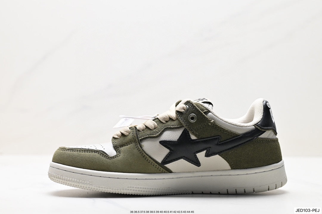 Bape-Shoes Low Cut Casual Sports Shoes