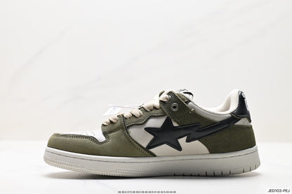 Bape-Shoes Low Cut Casual Sports Shoes