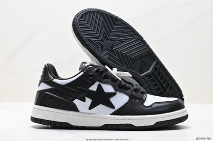 Bape-Shoes Low Cut Casual Sports Shoes